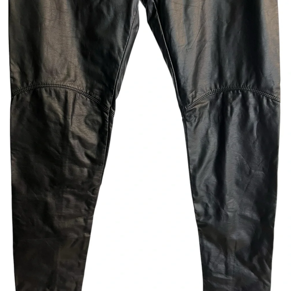 Lysse vegan faux leather leggings size L - Picture 5 of 10